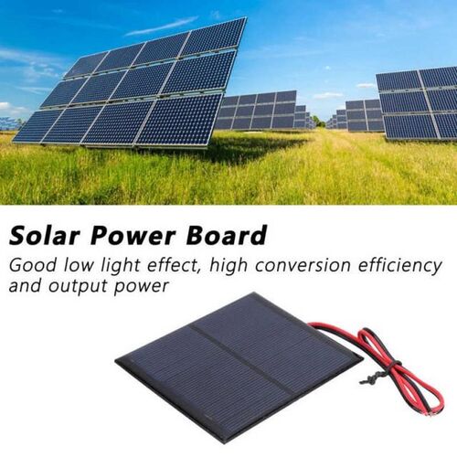 5Pcs Mini Solar Panel Epoxy Power Board Module   30CM Red an
