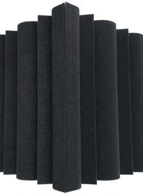 4 pcs Corner Bass Trap Acoustic Panel Studio Sound Absorptio