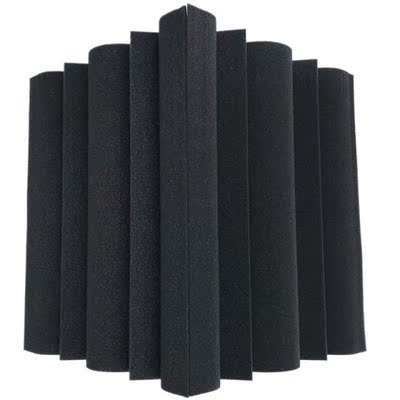 4 pcs Corner Bass Trap Acoustic Panel Studio Sound Absorptio