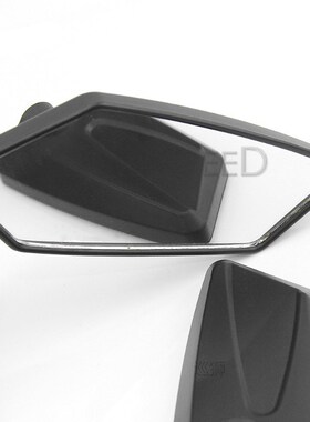 Universial 8mm 10mm Rearview Mirrors Motorcycle Black ABS Pl
