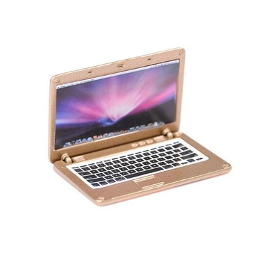 112 Scale Laptop Computer Toy Dollhouse Miniature Kitchen T