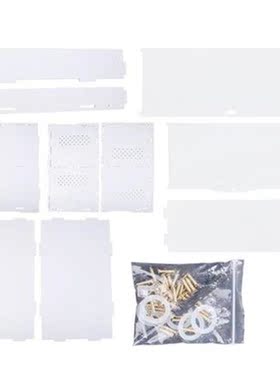 Reptile Feeding Box Double Layers Box Acrylic Terrarium Clea