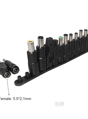 56 pcs/set Universal Plug 56pcs DC Power 5.5x2.1mm DC head J
