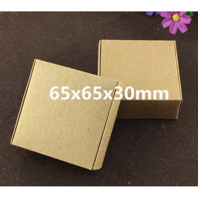 50pcs/lot Kraft  Paper Gift Packing Boxes Blank Soap Box,Jew