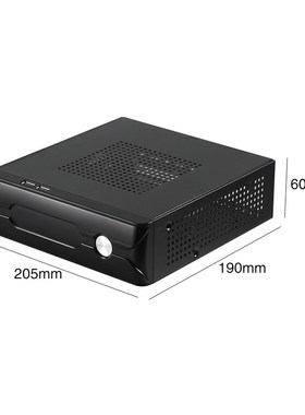 Host With Radiator Hole Computer Case HTPC Horizontal Gaming