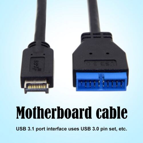 USB 3.1 Front Panel Header to USB 3.0 20Pin Extension Cable