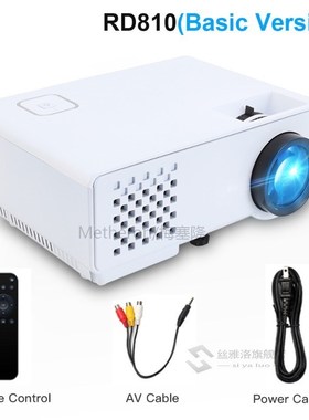Mini LEDProjector 2800 Lus  Full HD 1080p, Wireless Sync Dis