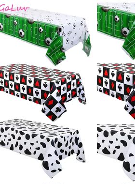 Rectangular Disposable Tablecloth 1.37*2.74 CM  Printing Col