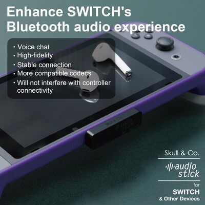 AudioStick Bluetooth 5.0 Compatible Wireless Audio Transmitt