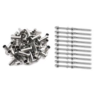 Stainless Sleeves Steel Protector Pack Pcs Handr