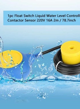 1pc Float Switch Liquid Water Level Controller Contactor Sen