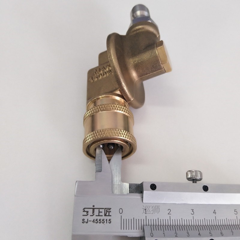 HNYRI 4500Psi 1/4 inch Quick Connecting Copper Fitting Pivot
