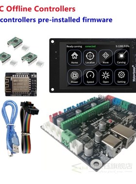 GRBL 1.1 CNC laser module MKS DLC v2 MKS TFT 35 CNC touch sc