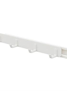 Movable Coat Hooks For Home Wall Mounted Plastic 4 Hooks