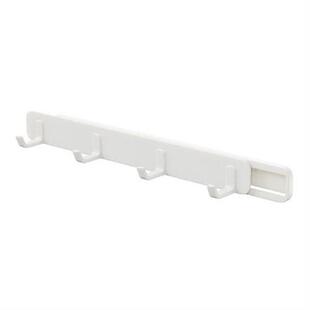 Movable Coat Hooks For Home Wall Mounted Plastic 4 Hooks