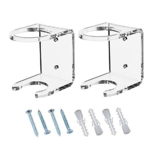 2Pcs Acrylic Baseball Bat Wall Mount Softball Wall Stand