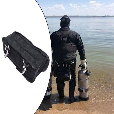 Scuba Diving Storage Bags Mesh Gear Pouch Pocket Zipper BCD