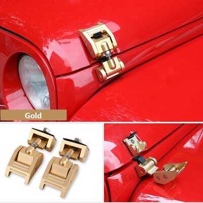 Metal Engine Hood Latch Lock Catches Kits for Jeep Wrangler