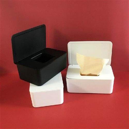 Wet Wipes Dispenser Holder With Lid Dustproof Tissue