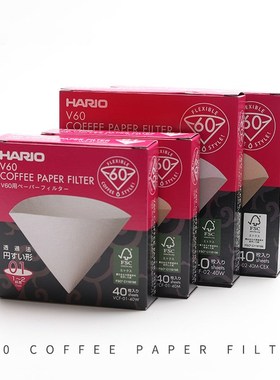 Hario V60 Filter Coffee Paper 1-4 Cup for Specialized Cafe V