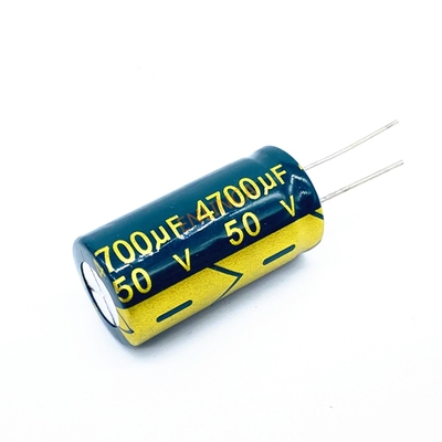 2pcs/lot high frequency electrolytic capacitor 50V 4700UF 18