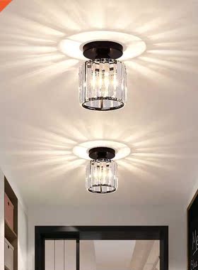 Simple and modern aisle lamp corridor lamp crystal lamp ceil