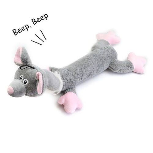 Pet Plush Dog Toys Cute Pet Dog Chew Toys Animals Will Dog