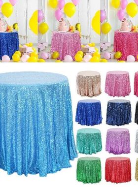 Fabric Tablecloth Sparkly 2022 Table Cloth Lace Tablecloth
