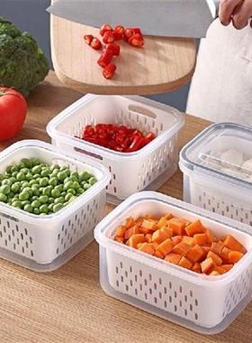 Household Kitchen Double-layer Draining Green Onion Box