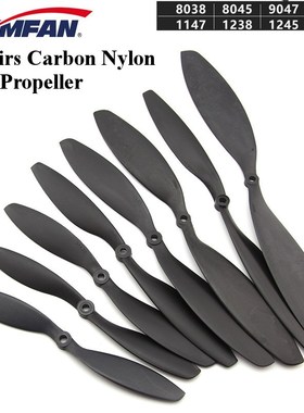 1Pair Gemfan Carbon Nylon CW/CCW Propeller Blades Prop 8038