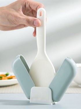 2022 New Kitchen Standable Scoop Holder Dustproof Rice Spoon