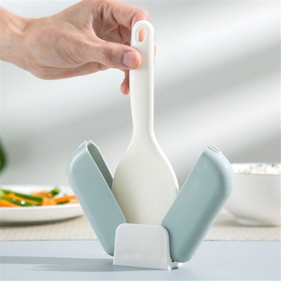 2022 New Kitchen Standable Scoop Holder Dustproof Rice Spoon