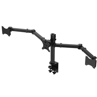 Desktop Triple LCD Monitor Stand Arm Adjustable Display Stan