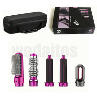 Hair Dryer 5 In 1 Electric Hair Comb Negative Ion Straighten