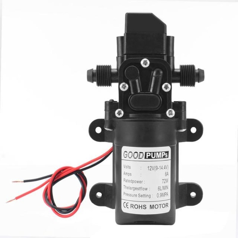 1pc High Quality DC12V 70W 130PSI Diaphragm Water Pump Small