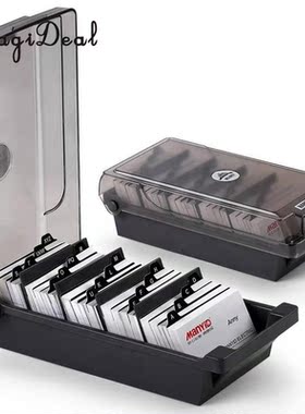 Large Capacity Business Card Holder Box Business Card File C