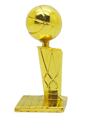 Basketball Match Champion Trophy Model 4.2cm Height Metal  F