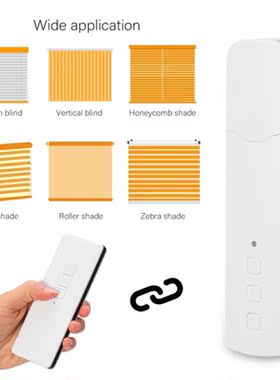 Tuya ZigBee Smart Motorized Chain Roller Blinds Pull Bead Cu