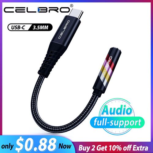 Cable for Samsung Galaxy S20 Plus S20 Ultra USB C to 3.5mm