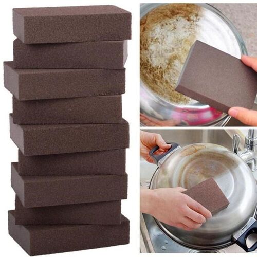1PC Carborundum Sponge Brush Descaling Clean Brush Rust Remo