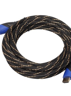 1.8M/3M/5M Braided HDMI Cable V1.4 AV HD 3D HDTV 1080P With