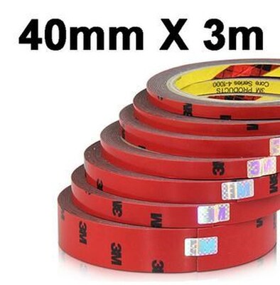 3M Double Faced Acrylic Foam Adhesive Double Sided Tape 6/10