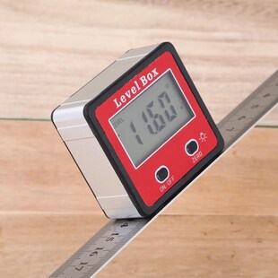 Digital Protractor Inclinometer Spirit Level Box  Electronic