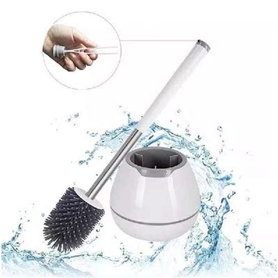 TPR Toilet Brush with a Thoughtful Designed Tweezer and