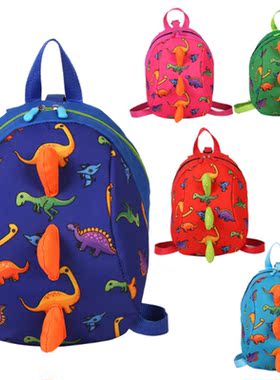 Children's Backpack Cute Print Cartoon Little Dinosa