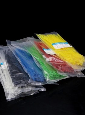 100Pcs 3X150MM Self-Locking Nylon Wire Cable Zip Ties Cable