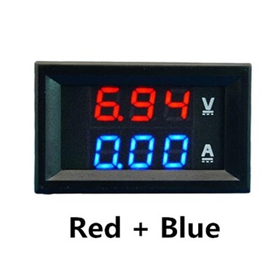 Mini Digital Voltmeter Ammeter DC 100V 10A Panel Amp Volt Vo