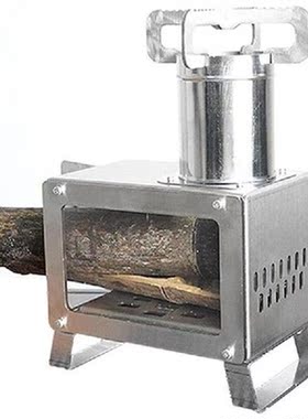 Camping Wood Stove Portable Tent Wood Burning Stove With