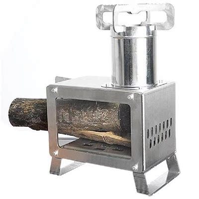 Camping Wood Stove Portable Tent Wood Burning Stove With