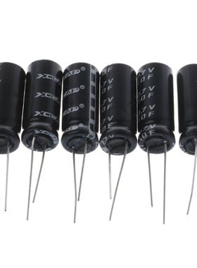 6x 2.7V 10F Cylindrical Ultra Super Farad Capacitor High Pow